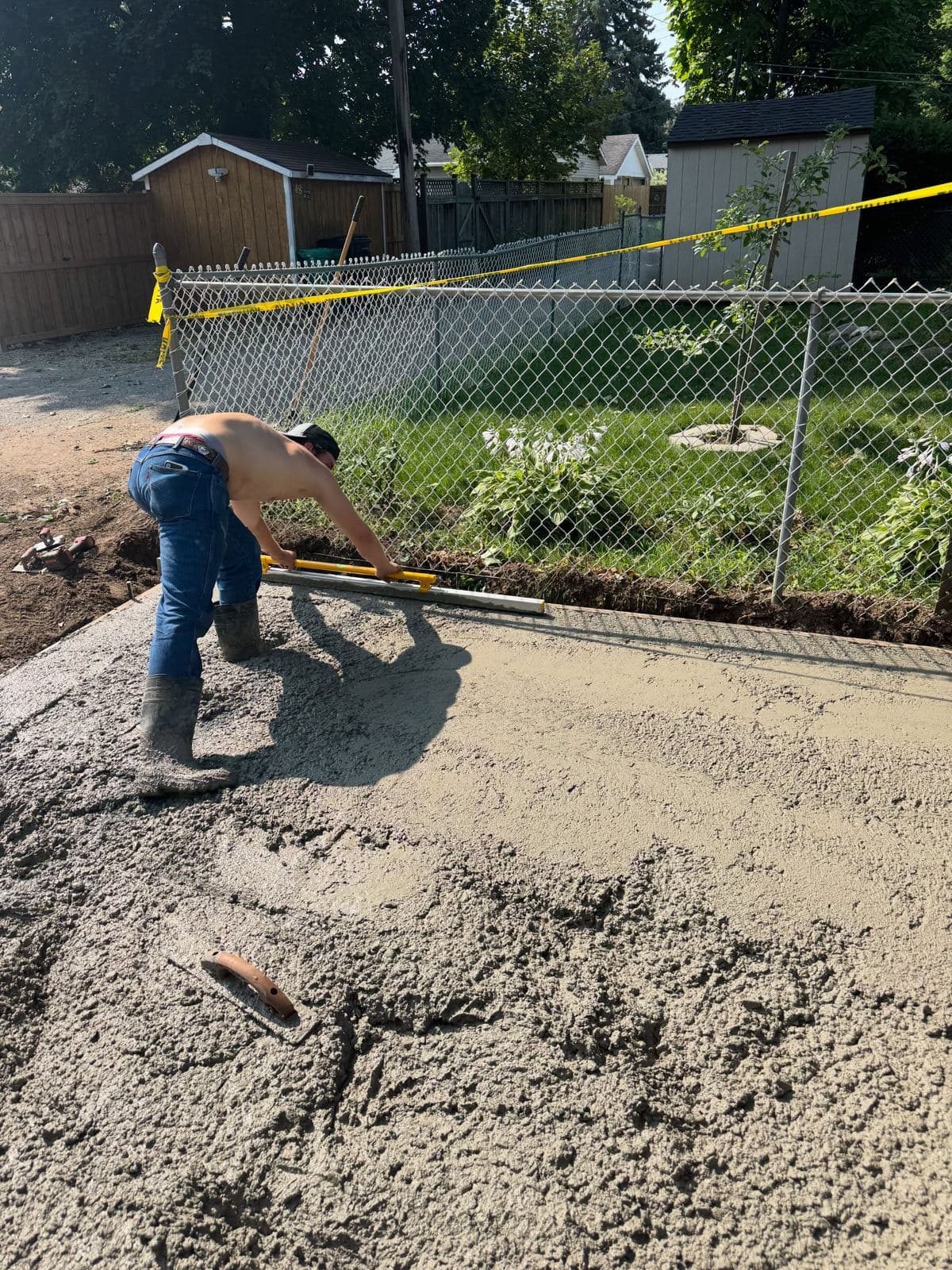 Pour day, Cambridge